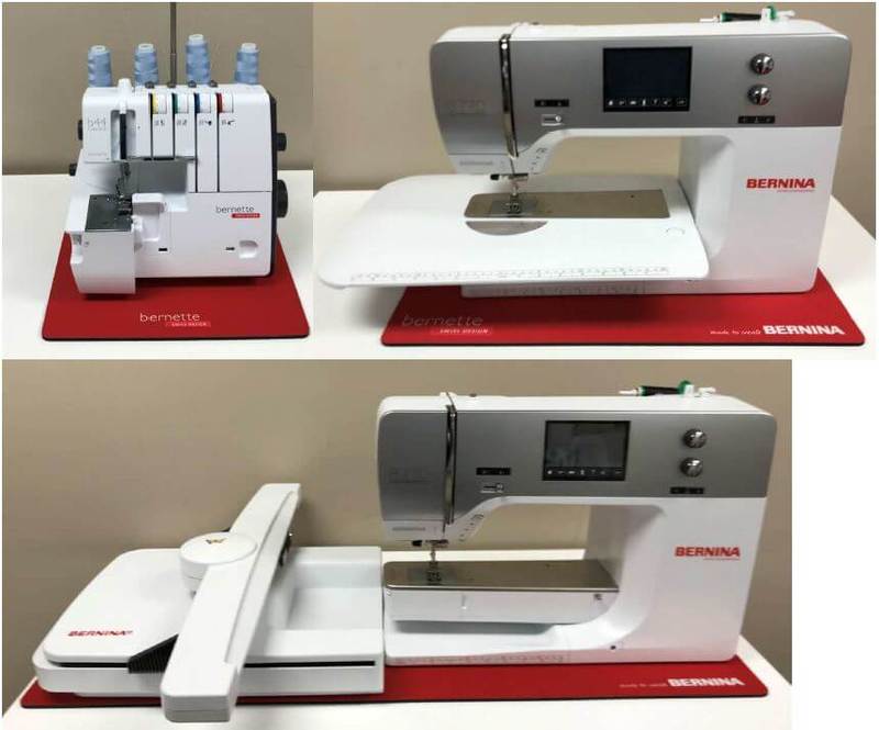 Bernina Sewing Machine and Serger Mats