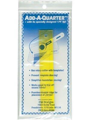 Add a Quarter 1/4" Ruler Yellow