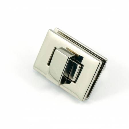 Emmaline Rectangle Turn Lock Antique Brass