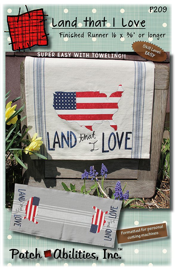 Patch Abilities - P209 Land that I Love