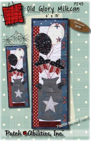 Patch Abilities - P243 Old Glory Milkcan