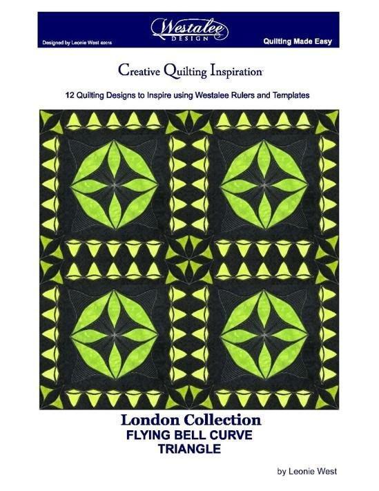 Westalee by Sew Steady London Collection Flying Bell Curve Triangles Design Book