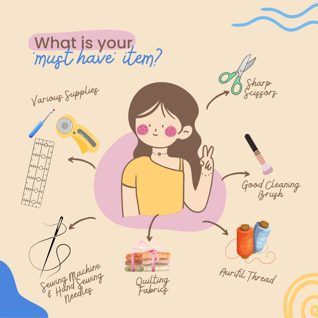 Quilting Must Have Items - do you have everything you need?