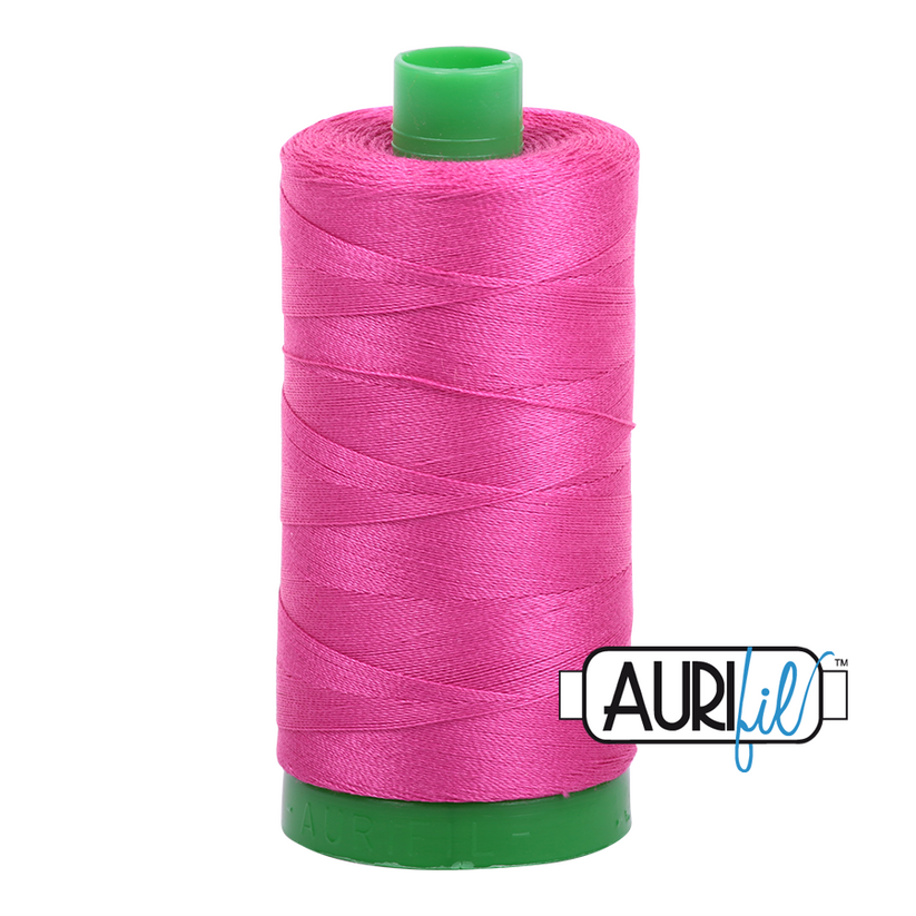 Aurifil Thread #4020 Fuchsia - 40wt - Cotton