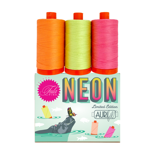 Aurifil- Neon by Tula- 50wt Thread