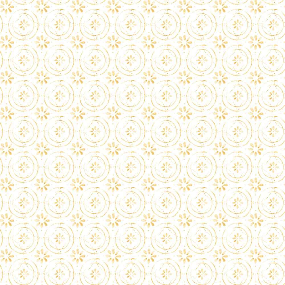 Royal Jelly - Set Floral in Circles - Ivory