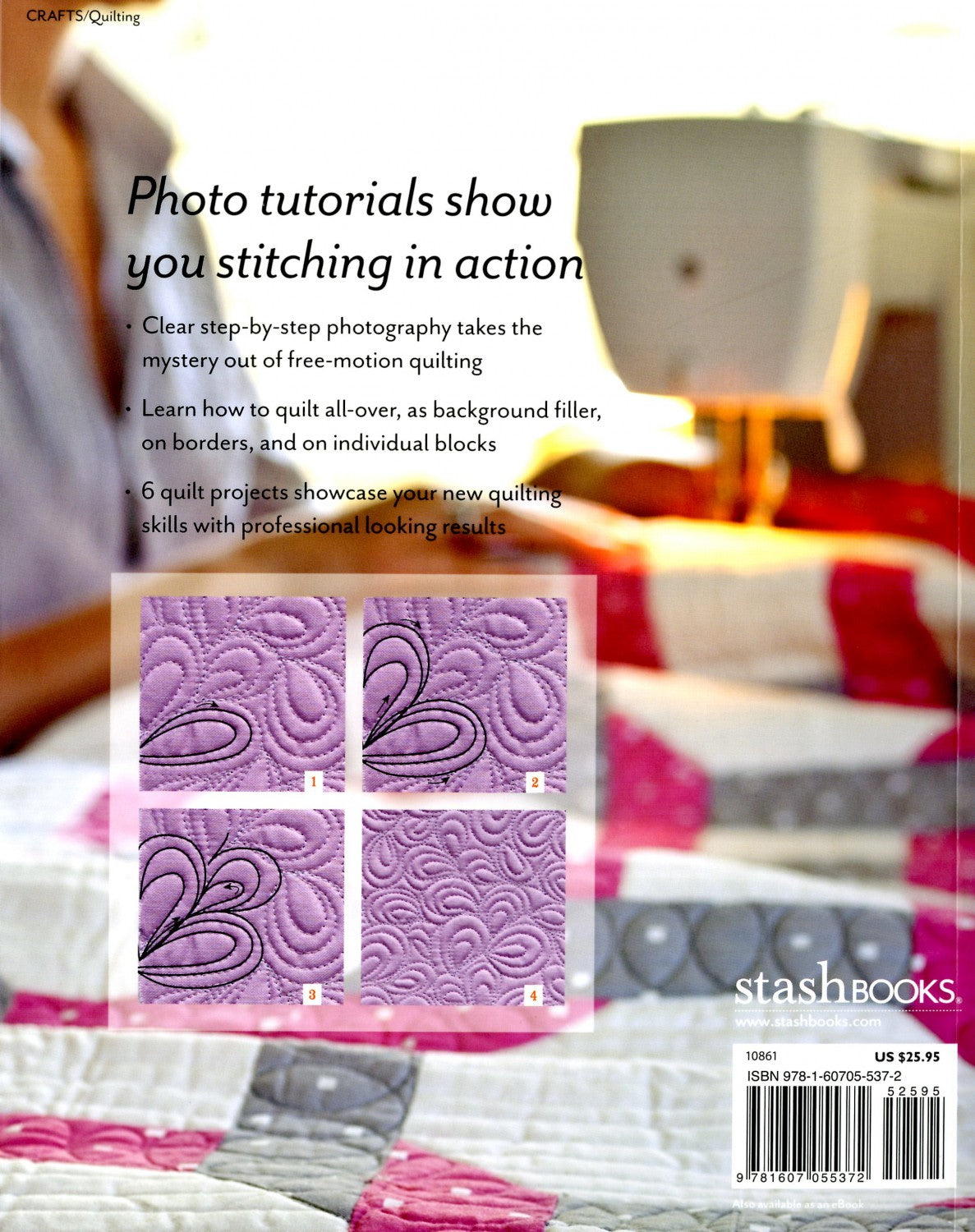 Beginners Guide to Free-Motion Quilting by Natalia Bonner