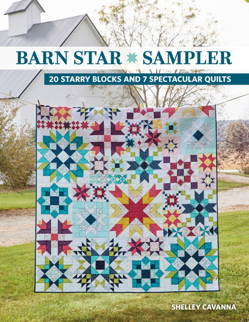 Barn Star Sampler Quilt - Book