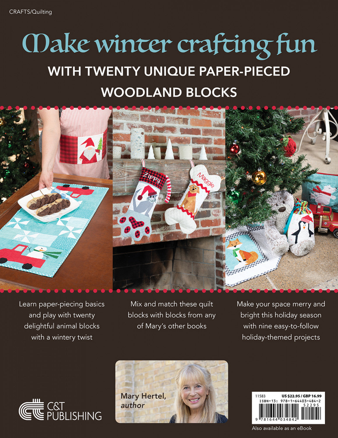 Sew A Winter Woodland Christmas: Mix & Match 20 Paper Pieced Blocks - 9 Blocks