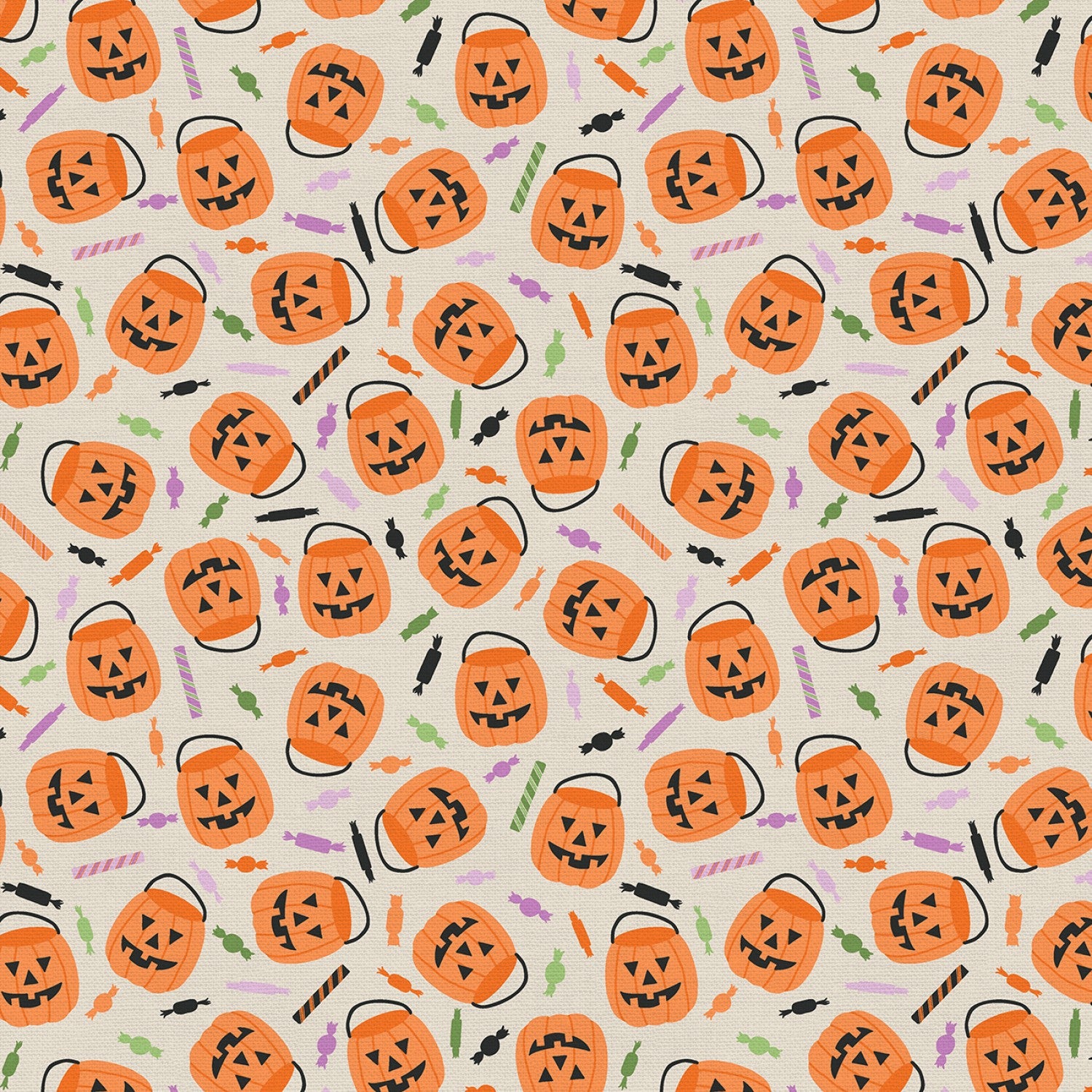 Tricks & Treats -Candy Haul Orange by Paintbrush Studio