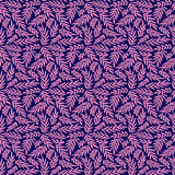 Vibrant Blooms - Navy Fern
