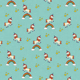 A Royal Fairytale - Unicorns - Rainbow by Paintbrush Studio Fabric