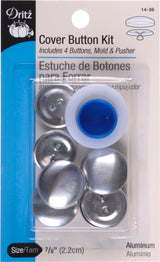 Dritz Button Cover Kit 7/8in