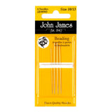 John James Beading Needles 10/13