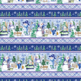 Snowflake Wishes - Nicole DeCamp - Border Stripe - 15188-99