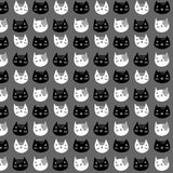 Cosmo Cat Heads - Charcoal