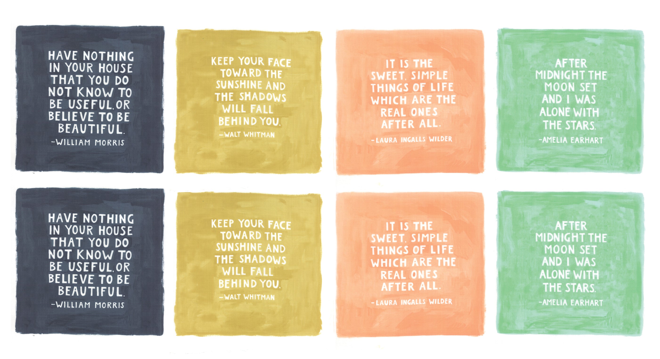 One Canoe Two - Goldenrod - Quotes - Panel