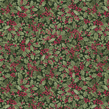 Timeless Treasures- A Very Merry Chirstmas- Holiday-CM-6961 - Holly