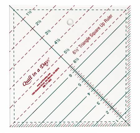 Quilt in a Day Triangle Square Up Ruler