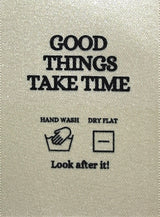 Good Things take time Quilt Labels, 5 per package