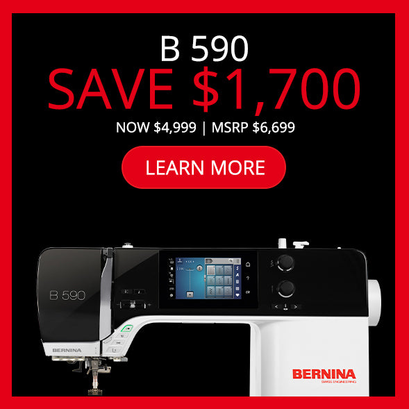 Bernina 590 Sewing/Embroidery Machine