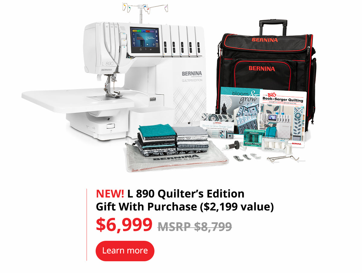 BERNINA L890 Airlock Serger & Coverstitch Machine