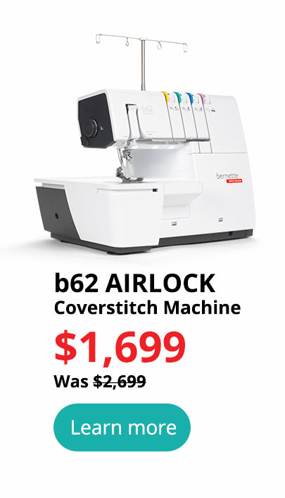 Bernette B62 Airlock Cover Stitch Machine