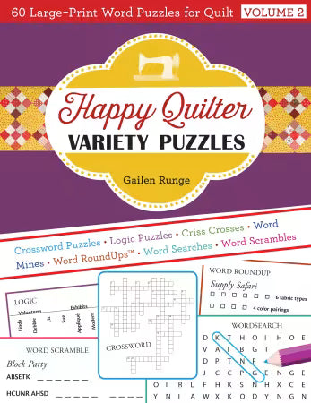 Happy Quilter Variety Puzzle Book 2