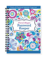 Floral Password Keeper Book/Organizer