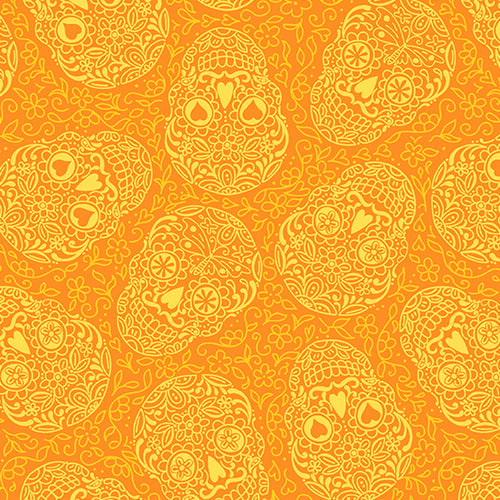 Andover Fabrics- The Day of The Dead- Sugar Skulls- A-9819-O