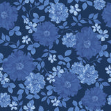 Celeste - Camelot Fabrics - Floral Paradise - Navy