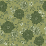 Celeste - Camelot Fabrics - Floral Paradise - Green