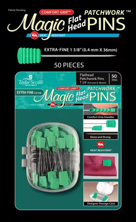 Magic Pins - Flathead Patchwork Extra Fine