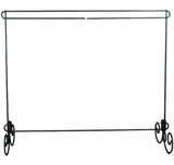18in X 14in Hanger Single Table Stand - Silver