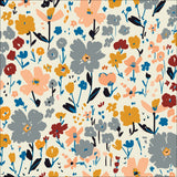 Canyon Blooms by Cloud 9 - Morning Meadow Organic Double Gauze