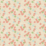 Makower UK: Michiko - Bushclover - Cream/Metallic