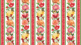 Northcott- Morning Blossom- Border Stripe