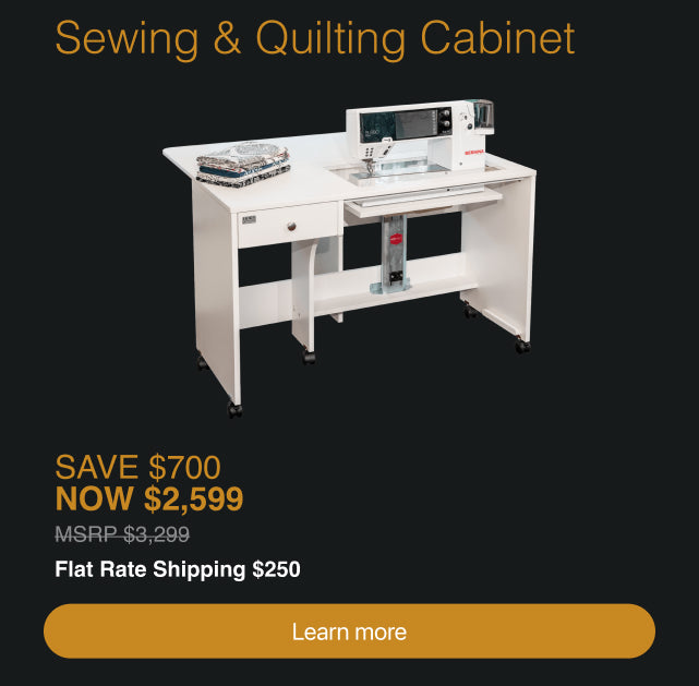 Bernina Sewing & Quilting Cabinet