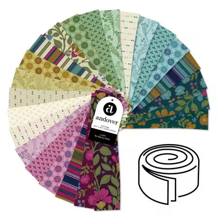 Nancy Rink - Lush - 40 strips Jelly Roll
