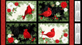 Cardinal Charm Christmas Placemat Fabric Panel – Wilmington Prints
