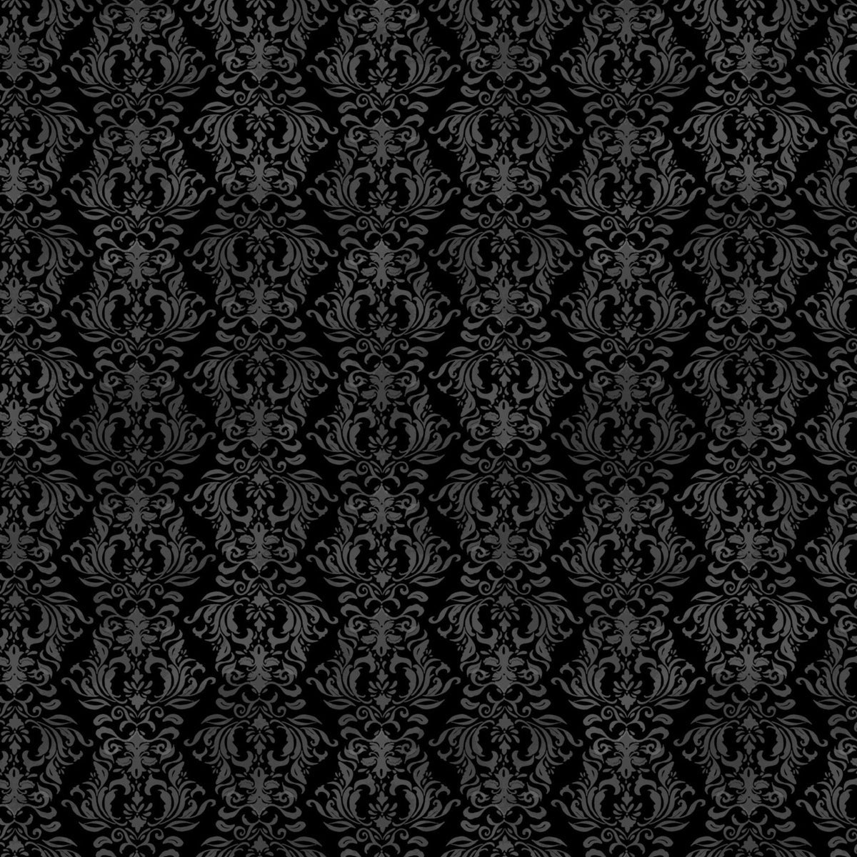 Cardinal Charm Christmas Damask Black – Wilmington Prints