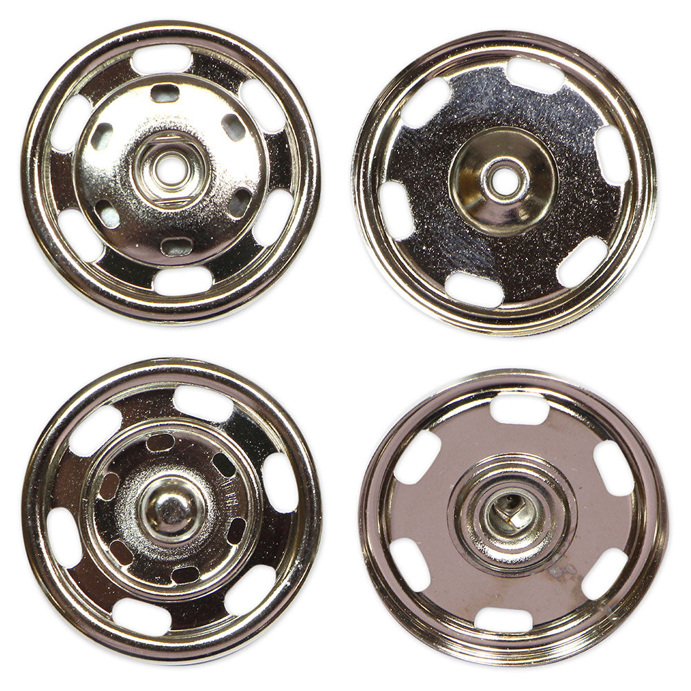 Snap Fasteners  - size 30mm ( 1 1⁄8″) - 2 sets
