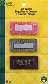 Dritz Sew In Embroidered Labels Handmade