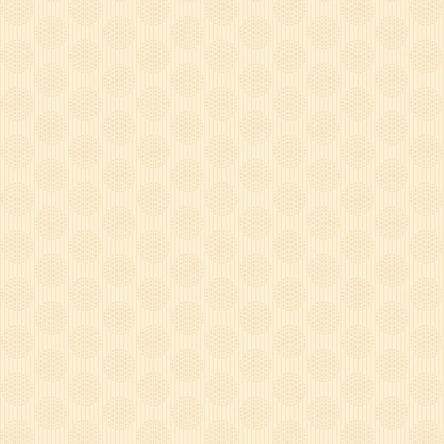 Wilmington Prints' Essential Basics - Caramel Macchiato Circles & Stripes