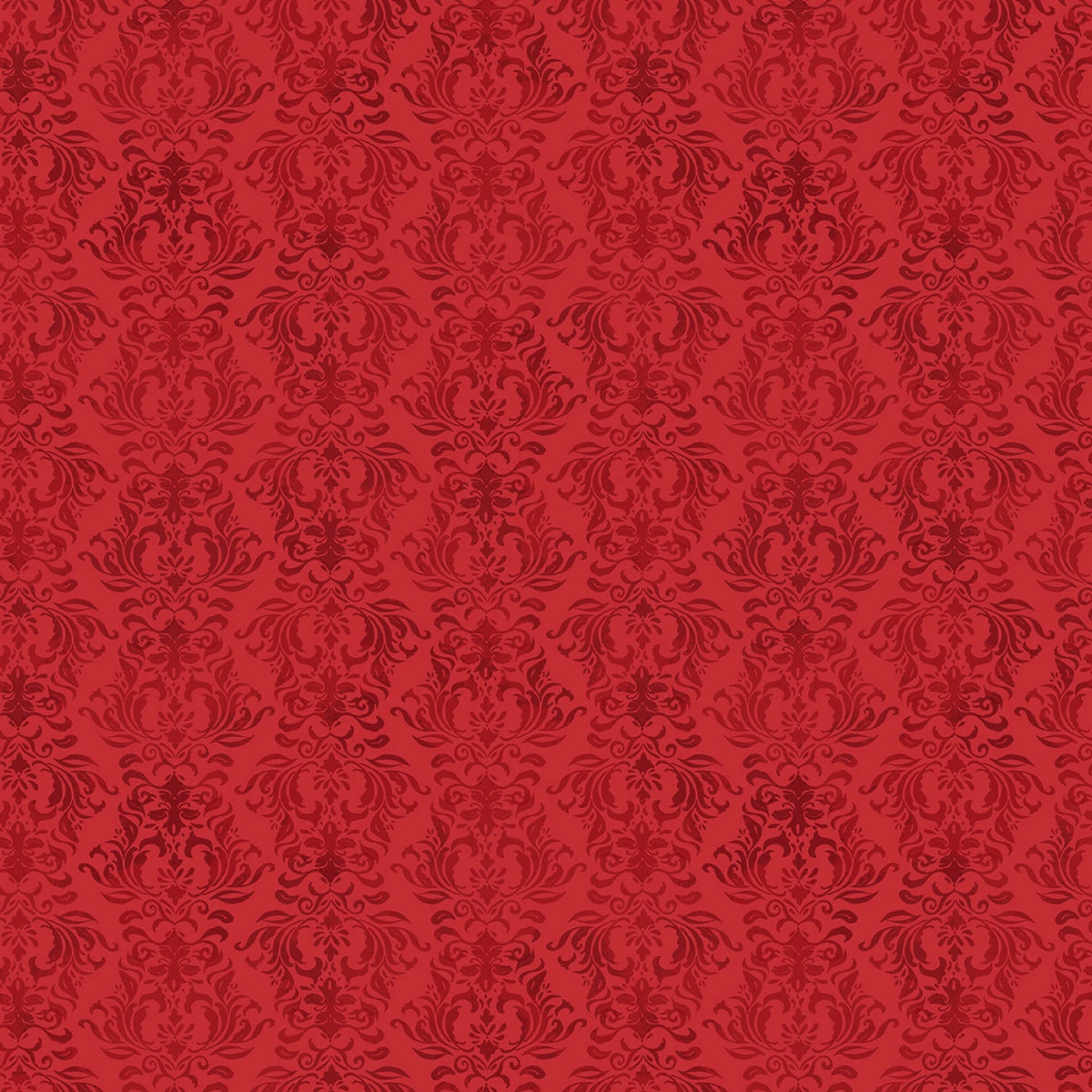 Cardinal Charm Christmas Damask Red – Wilmington Prints