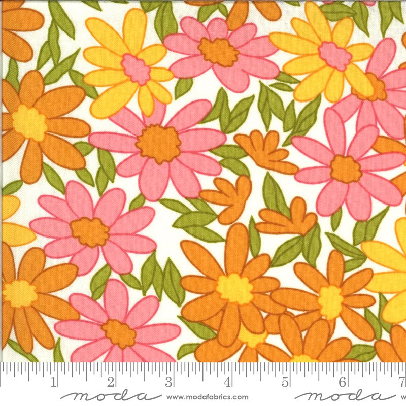 Blooming Bunch for Moda Fabrics - Cloud Floral