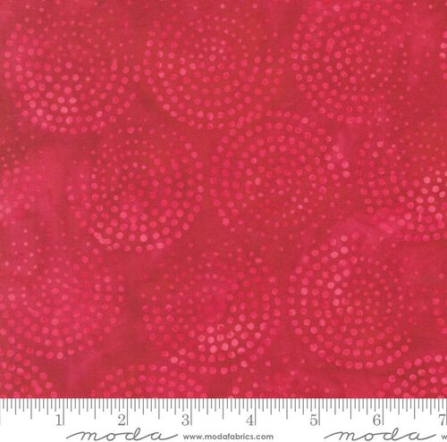 Moda Batik - Echo - Crimson Swirl - 4369-17