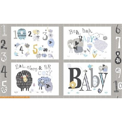 Windham Fabrics -Bah Bah Baby Panel