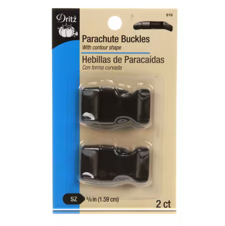 Dritz Release/Parachute Buckle 5/8"
