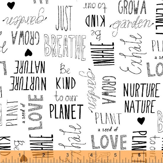 Windham Fabrics - Love The Earth - Nature Lover